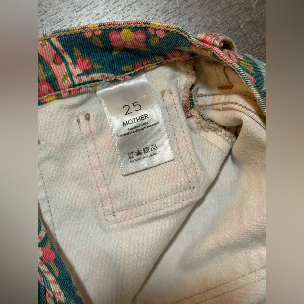 Mother Denim - The Curbside Cargo Shorts - size 25 - Picture 7 of 16